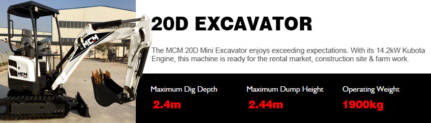 20D MCM Excavator