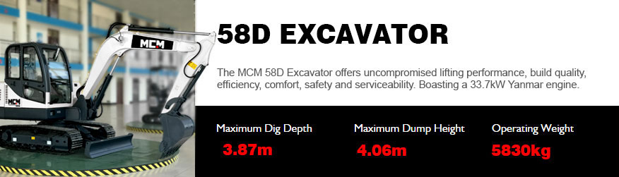 58D MCM Excavator