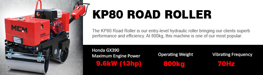 KP80 MCM Road Roller