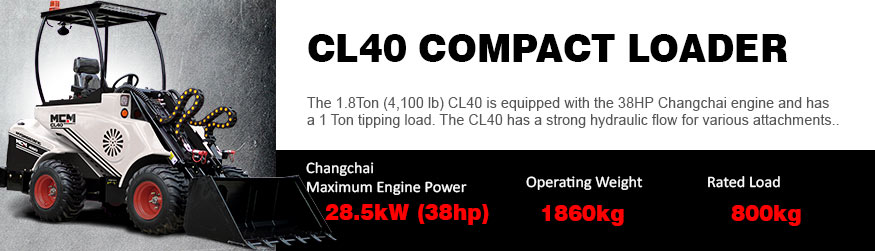 CL40 MCM Compact Loaders