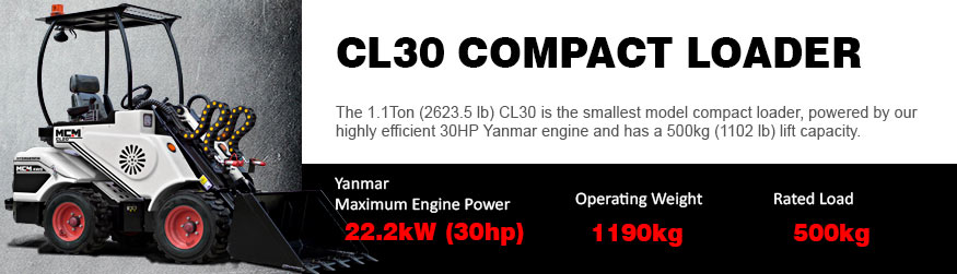 CL30 MCM Compact Loaders
