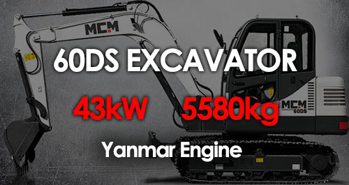 MCM 60DS Excavator