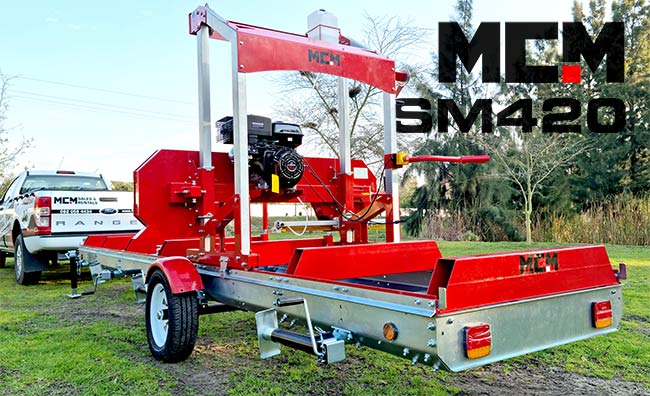 MCM SM420 Portable Sawmill