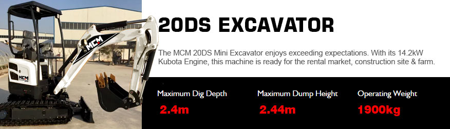MCM 20DS Excavator