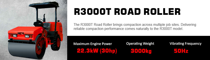 R3000T MCM Road Roller