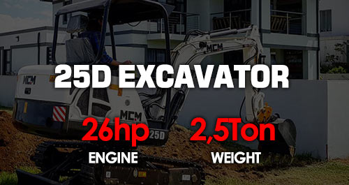25D MCM Excavator
