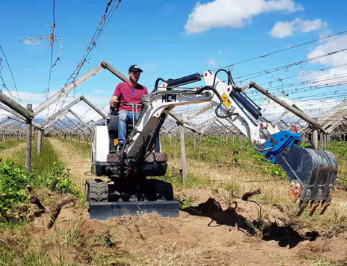 Enhancing Vineyard Efficiency: The Mini Excavator Advantage