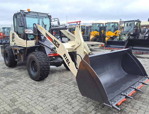 Elevating Poultry Farm Efficiency with the 916L Front End Loader